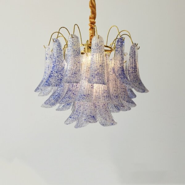 E14/E12 Iron Colorful Glass Pendant Lamp - 图片 2