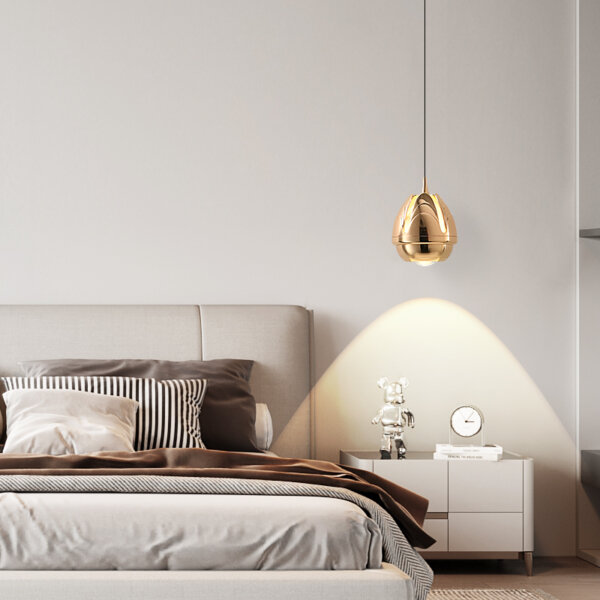 H14cm Aluminum Ball LED Pendant Light - 图片 3