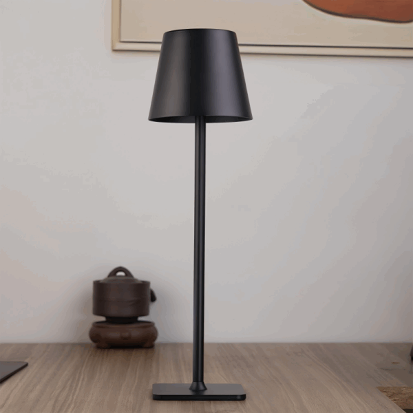 H37cm Iron Aluminum Colourful Table Light - 图片 3