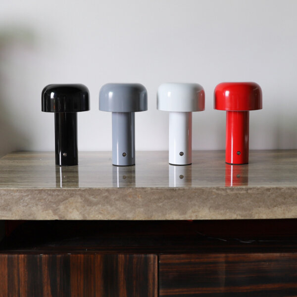H21cm Mushroom Colourful Table Lamp - 图片 3