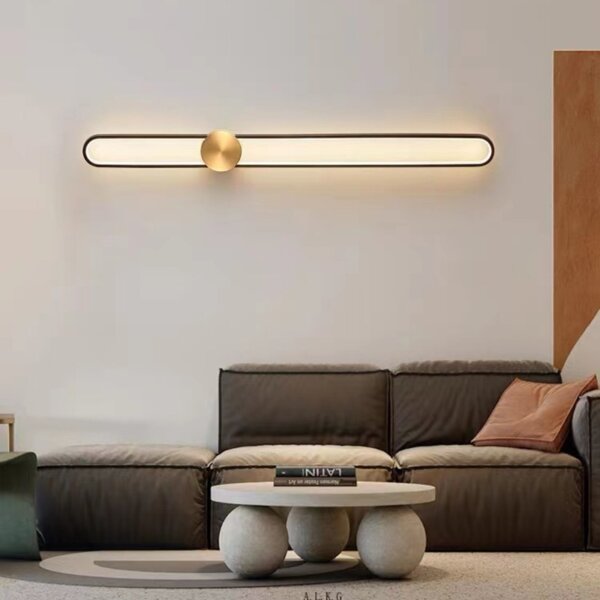 Iron Long Strip LED Wall Lamp - 图片 3