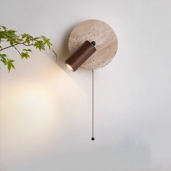 GU10 Natural Marble Stone Wall Lamp - 图片 4