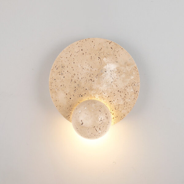 D23cm Travertine Reading LED Wall Light - 图片 3