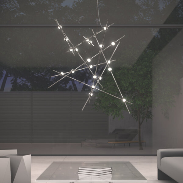 9~44 Head Starry Sky Pendant Lamp - 图片 3