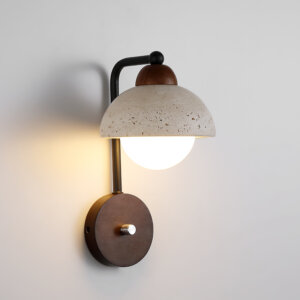 G9 Yellow Cave Stone Wall Light