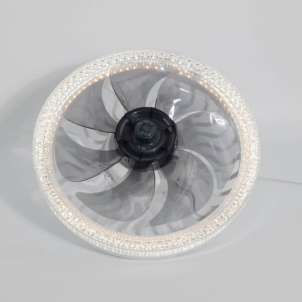 H13cm Metal Ceiling Fan Lamp - 图片 3