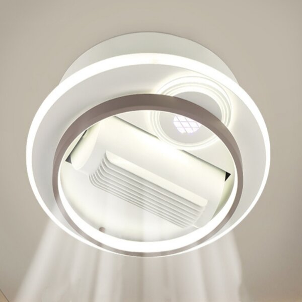 LED 60/150W Bladeless Ceiling Fan Lamp - 图片 3