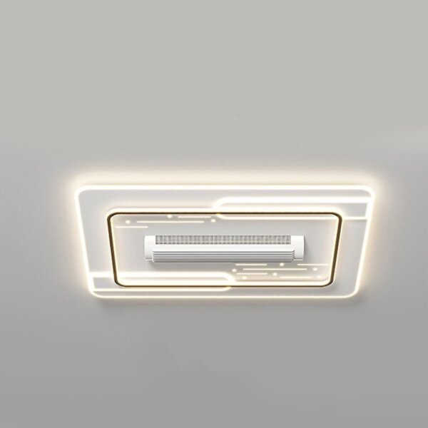 Acrylic LED Dimming Ceiling Fan Lamp - 图片 3