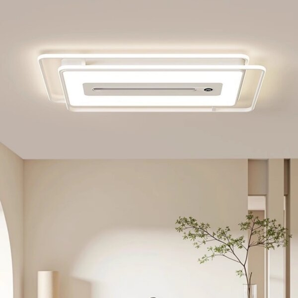 L110cm Iron Acrylic LED Ceiling Fan Lamp - 图片 3