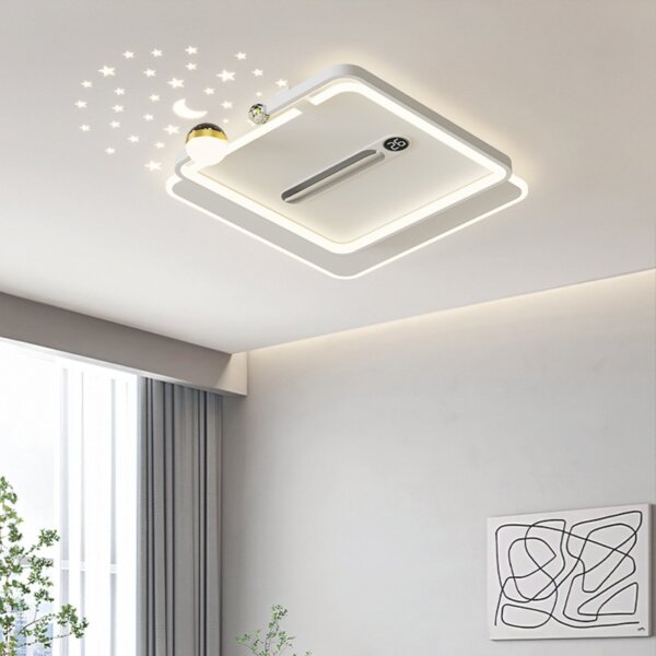 L105cm LED Silent Ceiling Fan Light - 图片 3