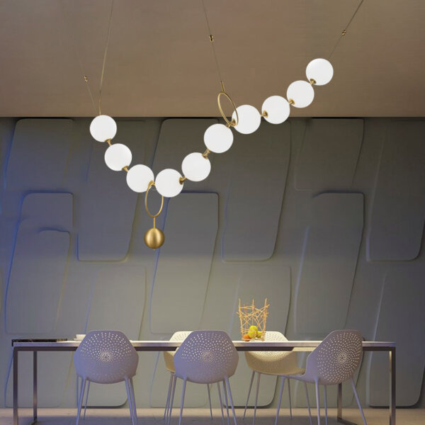 D130/220CM Aluminum PE Pendant Light - 图片 3