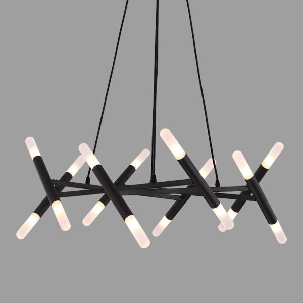 G4 Gold Iron Acrylic Pendant Light - 图片 2