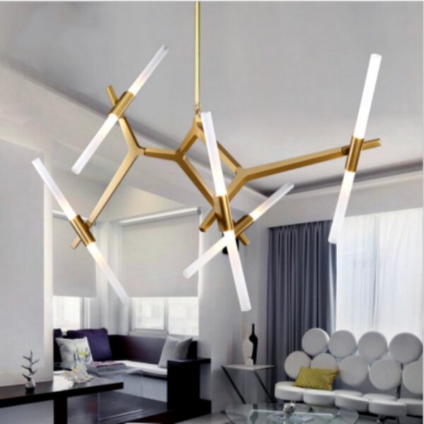 G9 Tree Branch Metal Pendant Lamp - 图片 3