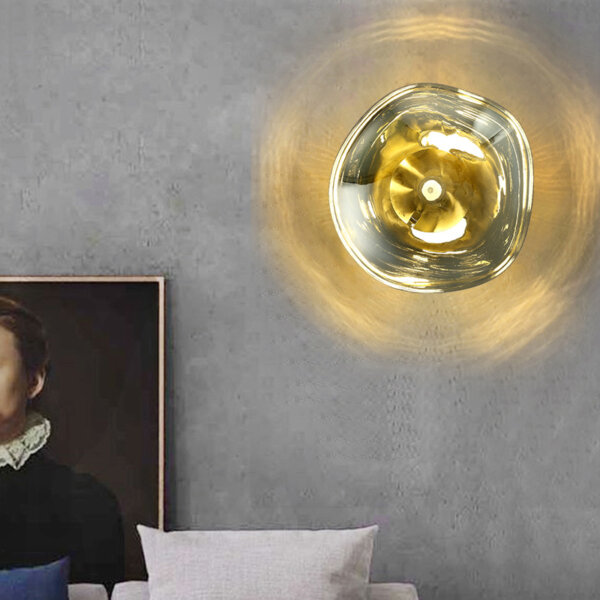E27/E26 Metal Lava LED Wall Lamp - 图片 3