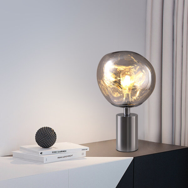 PVC Metal Lava LED Table Light - 图片 3