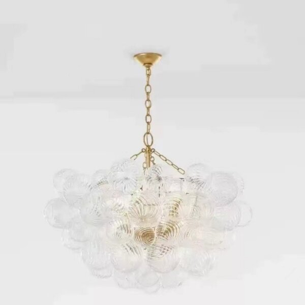 5-12 Heads Bubble Ball Glass Pendant Lamp - 图片 3