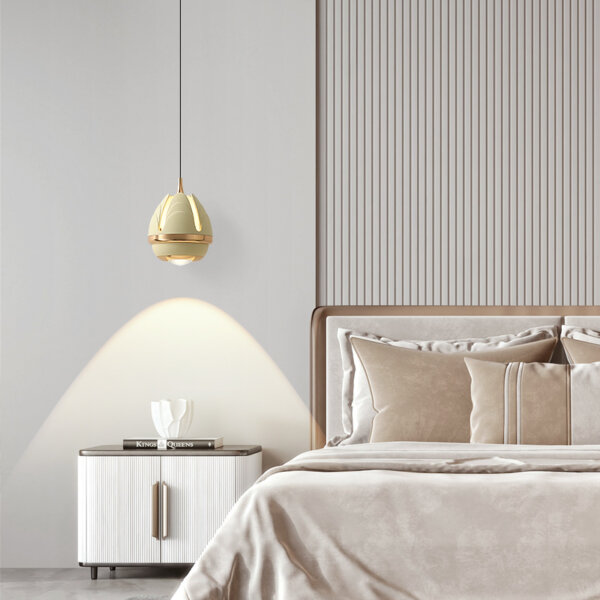 H14cm Aluminum Ball LED Pendant Light - 图片 4