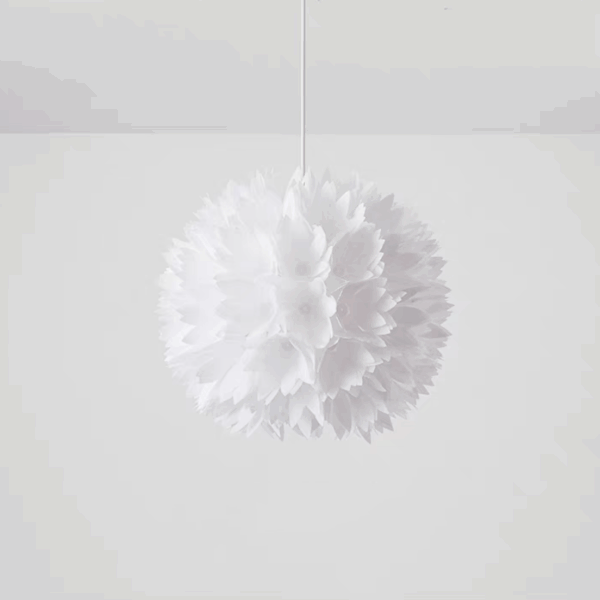 Acrylic Flower Pendant Lamp - 图片 5