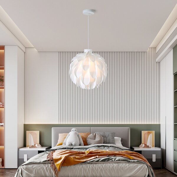 Petal Pinecone Acrylic Pendant Lamp - 图片 4
