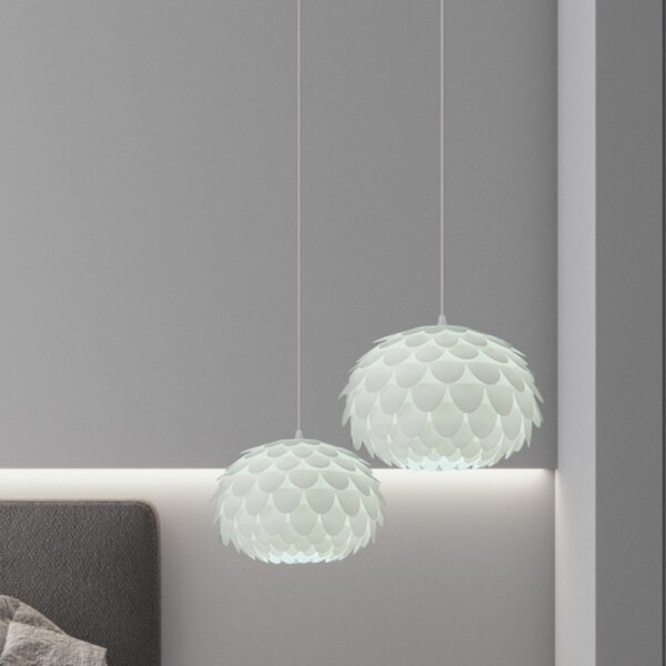 Fish Scale Acrylic Pendant Light - 图片 4