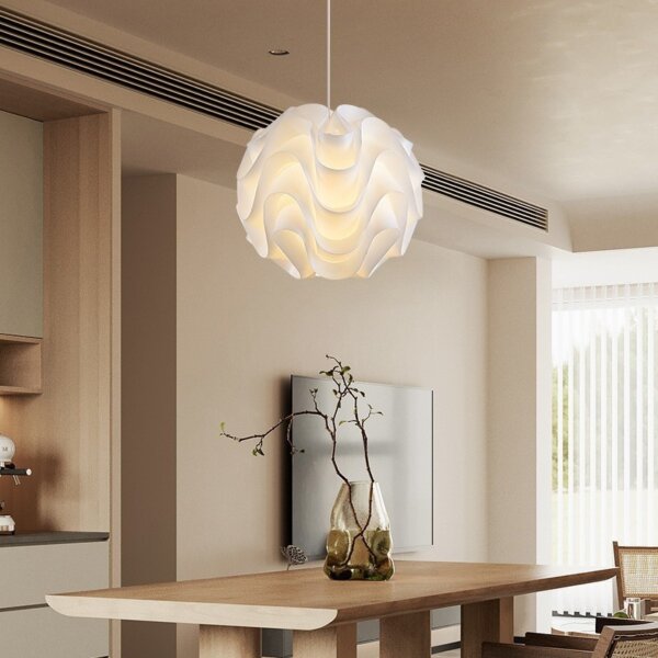 Wave Acrylic Pendant Light - 图片 4