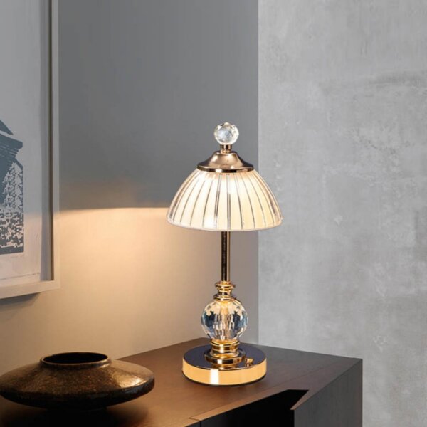 Metal Golden Acrylic Table Light - 图片 4