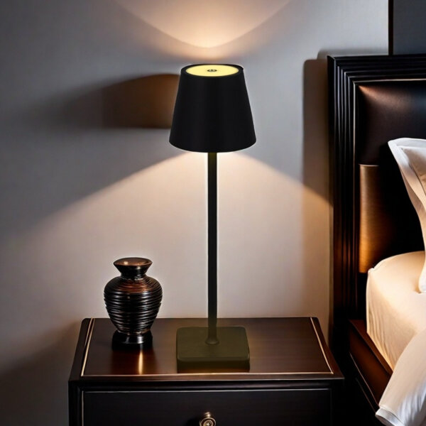 H37cm Iron Aluminum Colourful Table Light - 图片 4
