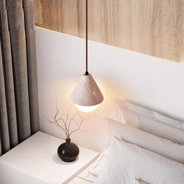 G9 Travertine Stone LED Pendant Lamp - 图片 4