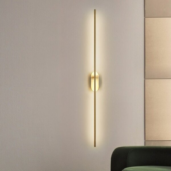 Any Angle Golden Black Linear Wall Lamp - 图片 4