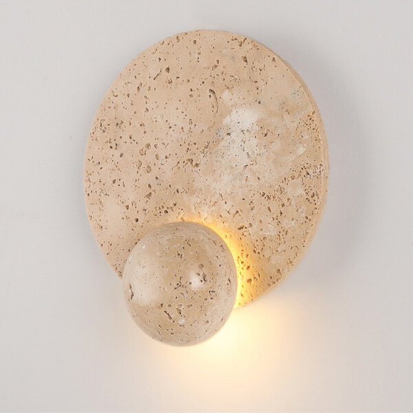 D23cm Travertine Reading LED Wall Light - 图片 4