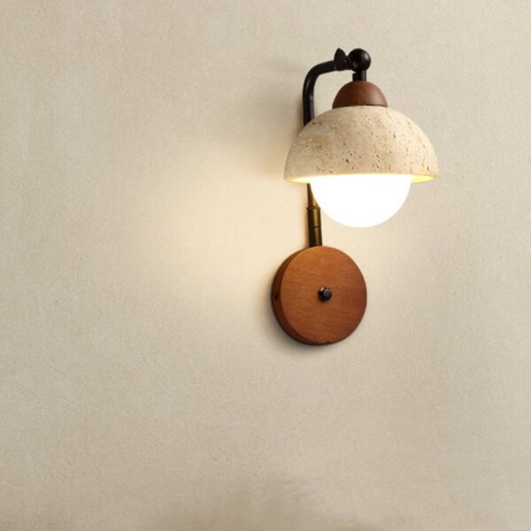 G9 Yellow Cave Stone Wall Light - 图片 4