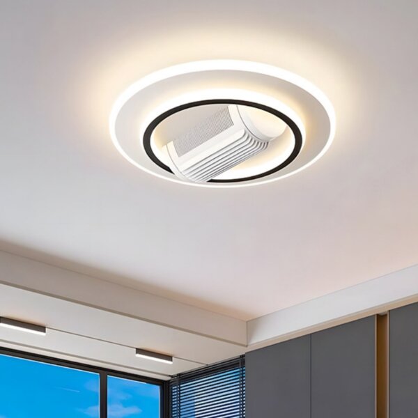 L105CM Rotated LED Ceiling Fan Light - 图片 4
