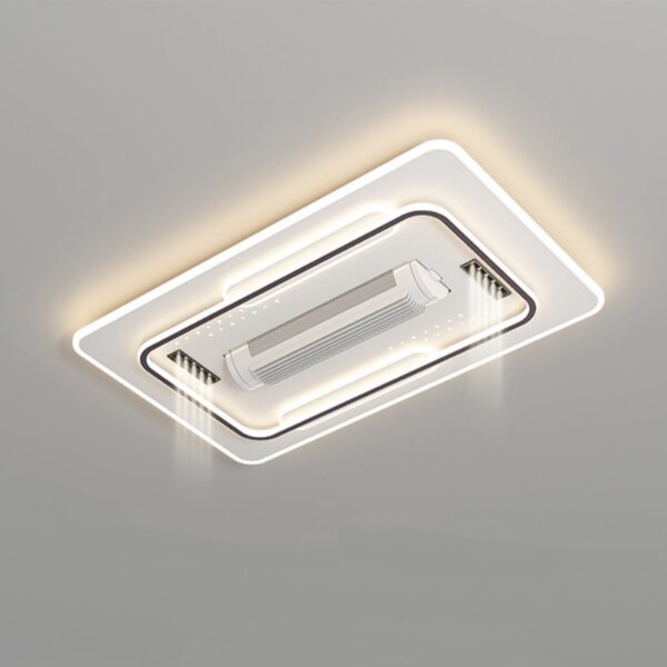 L105cm Remote Control Ceiling Fan Light - 图片 4