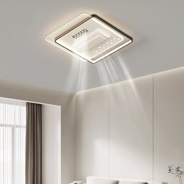50/120W Bladeless Ceiling Fan Light - 图片 4