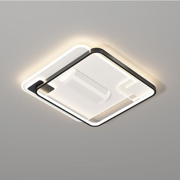 D50cm Leafless Remote Ceiling Fan Light - 图片 4
