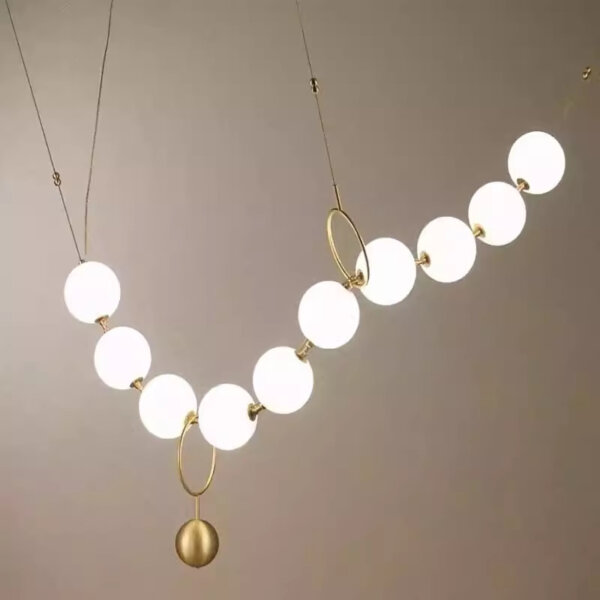 D130/220CM Aluminum PE Pendant Light - 图片 4
