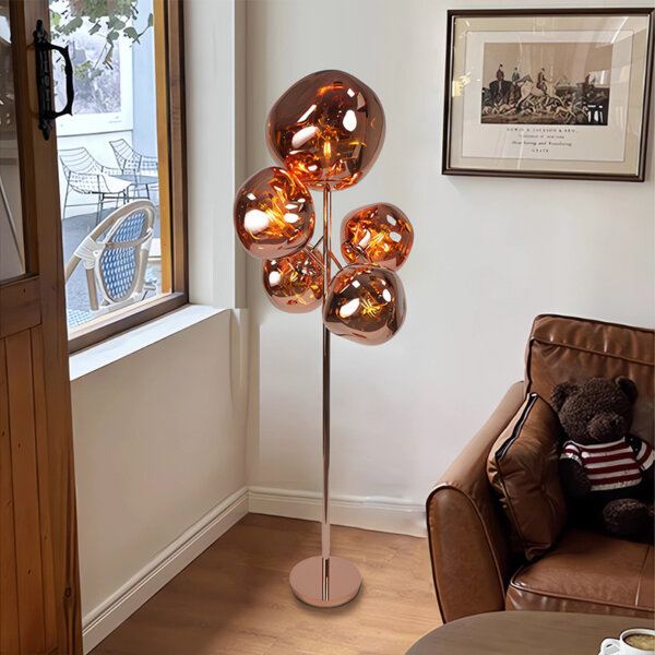 4-7 Heads Acrylic Lava Floor Light - 图片 4