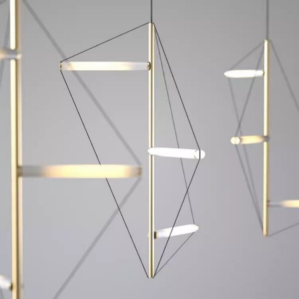 D35CM Stainless Steel Pendant Light - 图片 4