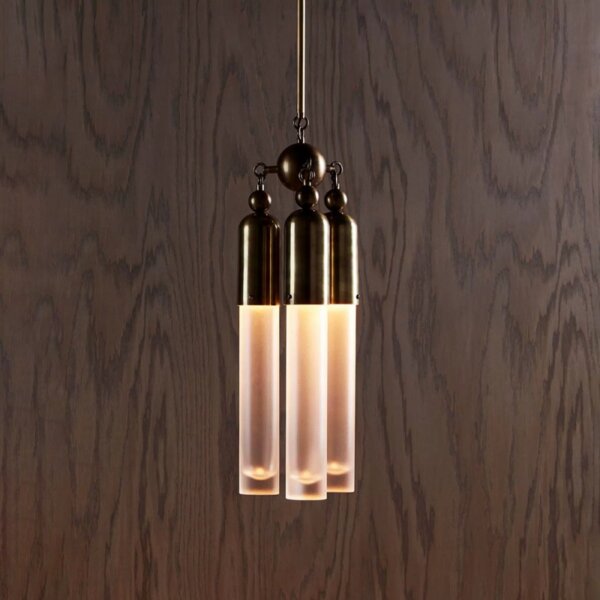 H45CM Metal Brushed Pendant Light - 图片 4