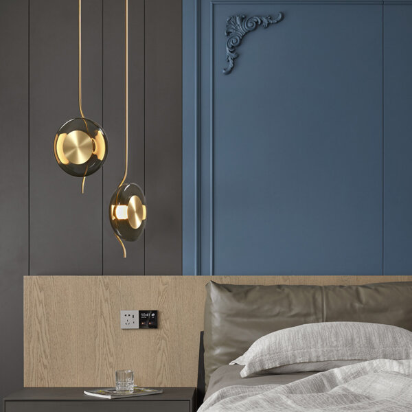 G9 Glass Round Pendant Light - 图片 4