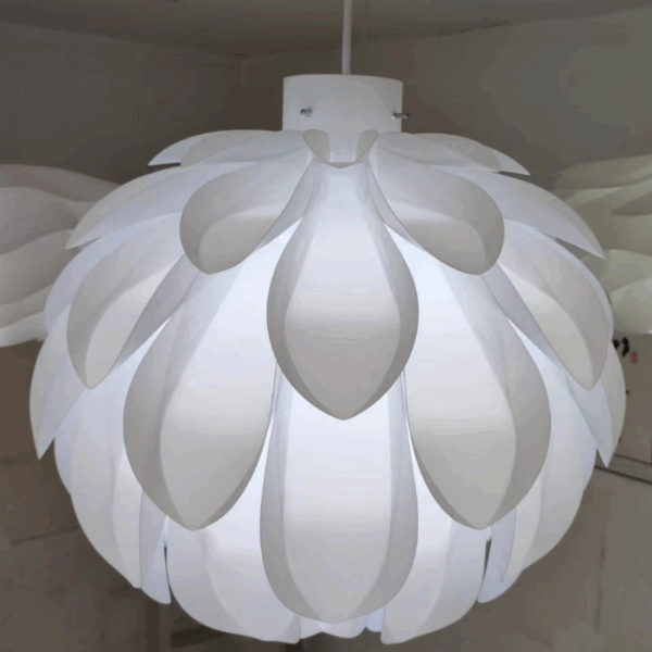 Petal Pinecone Acrylic Pendant Lamp - 图片 5
