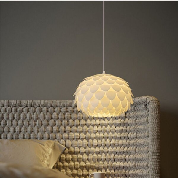 Fish Scale Acrylic Pendant Light - 图片 5