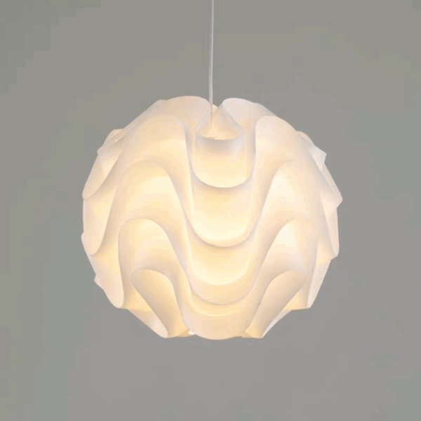 Wave Acrylic Pendant Light - 图片 5
