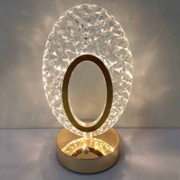 Golden Star Moon LED Table Light - 图片 5