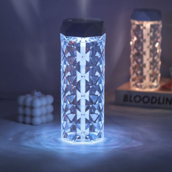 Crystal USB Air Humidifier Table Lamp - 图片 5