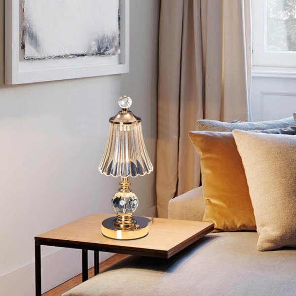 Metal Golden Acrylic Table Light - 图片 5