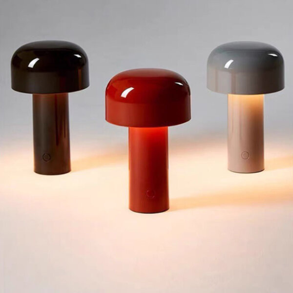 H21cm Mushroom Colourful Table Lamp - 图片 5