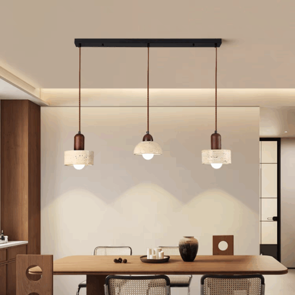 E27/E26 Yellow Brown Pendant Light - 图片 5