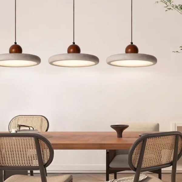 H13cm Natural Stone LED Pendant Light - 图片 8