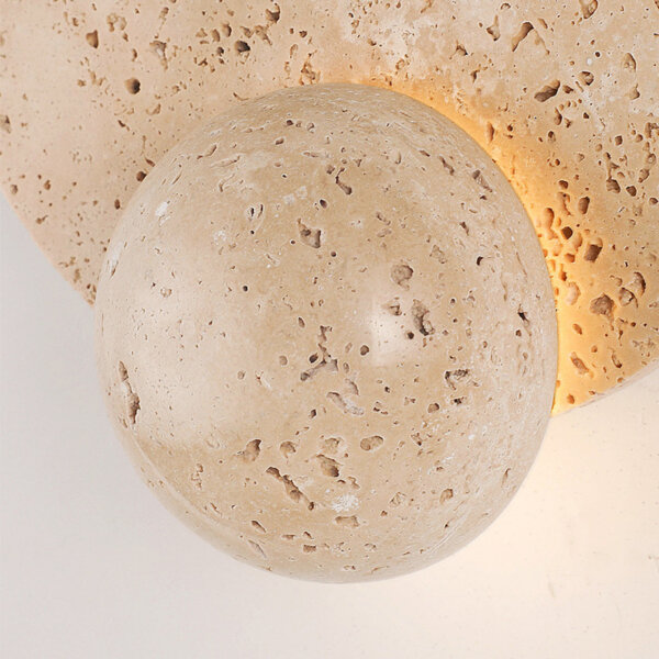 D23cm Travertine Reading LED Wall Light - 图片 5